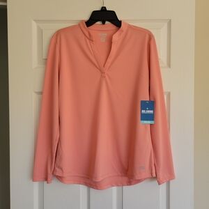 Women's Coral Long Sleeve Top